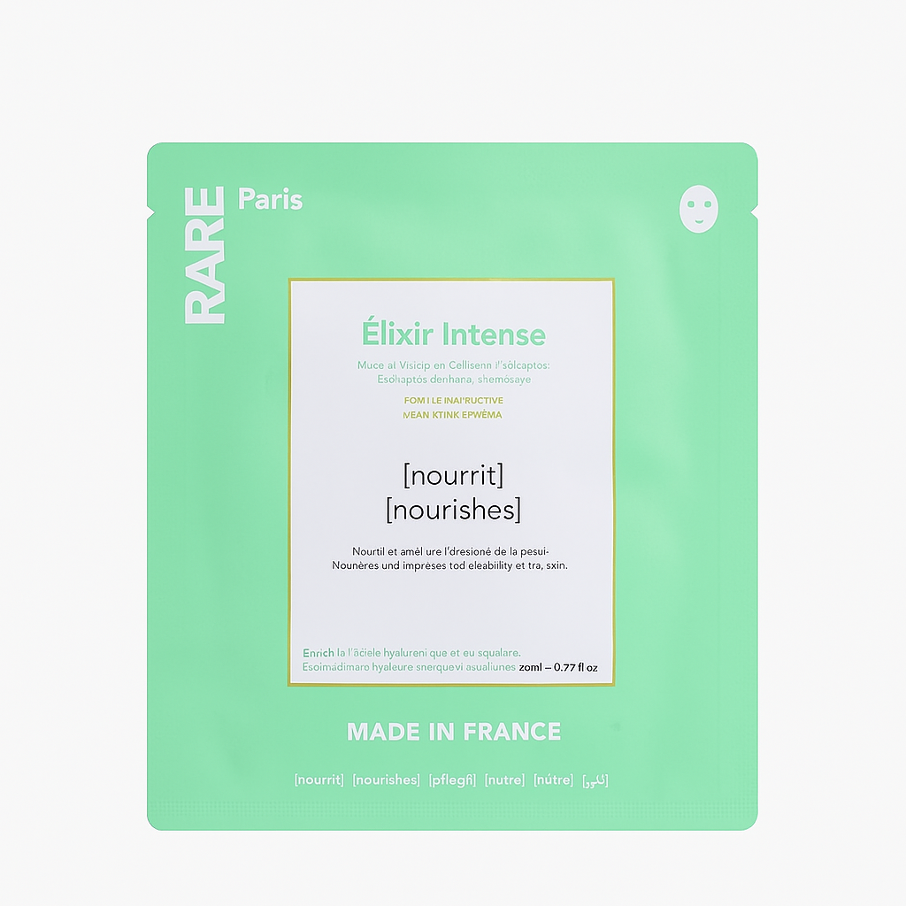 Rare Paris: Elixir Intense Tuchmaske – 1 Stück